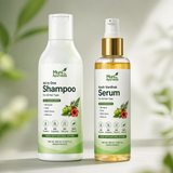 Muni Ayurveda Hair Care Combo – All In One Herbal Shampoo (200ml) + Kesh Vardhak Hair Growth Serum (100ml) | Natural Hair Fall Control & Nourishment Set